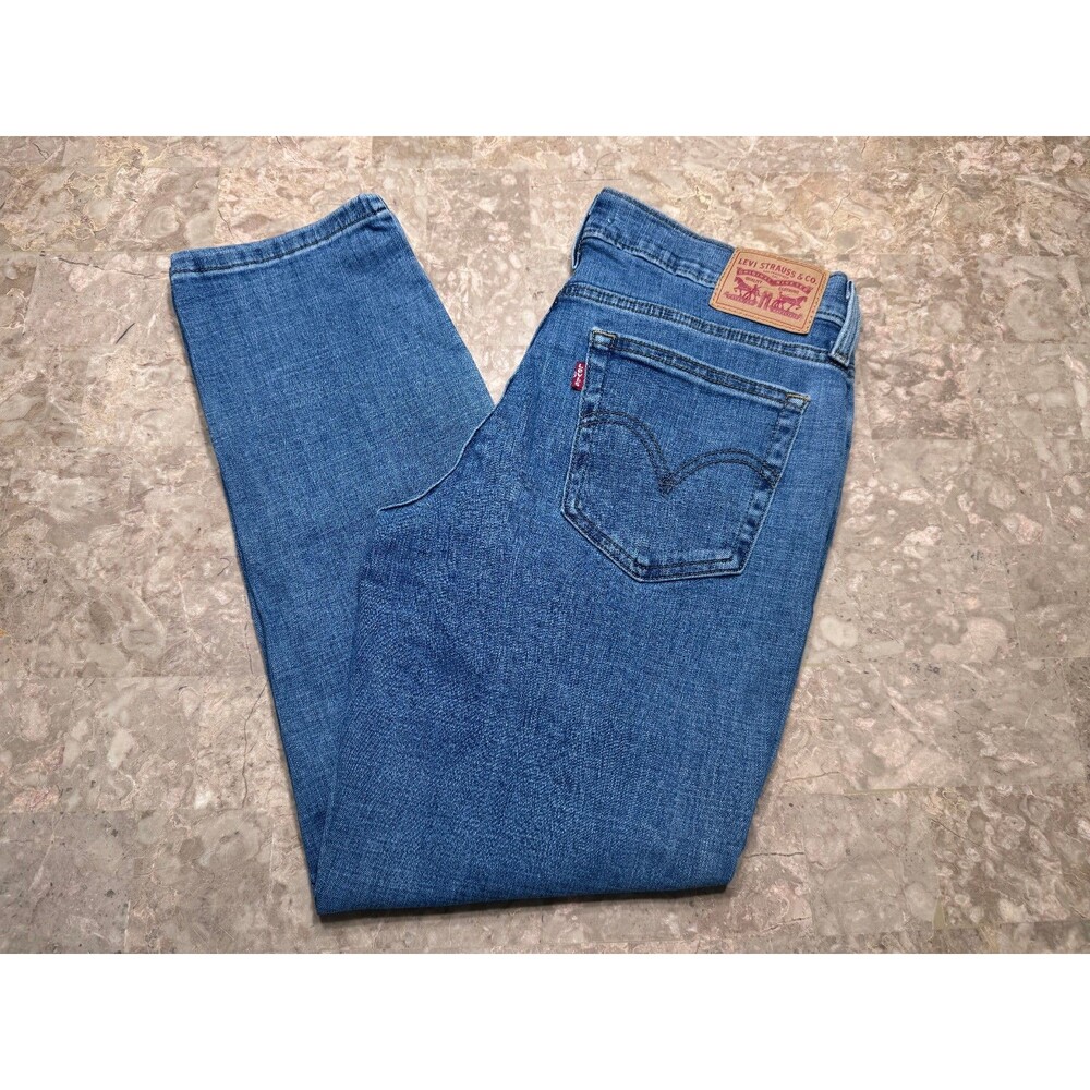 Levi's Boyfriend Women's Distressed Ripped Denim Jeans , Actual Size 30x26